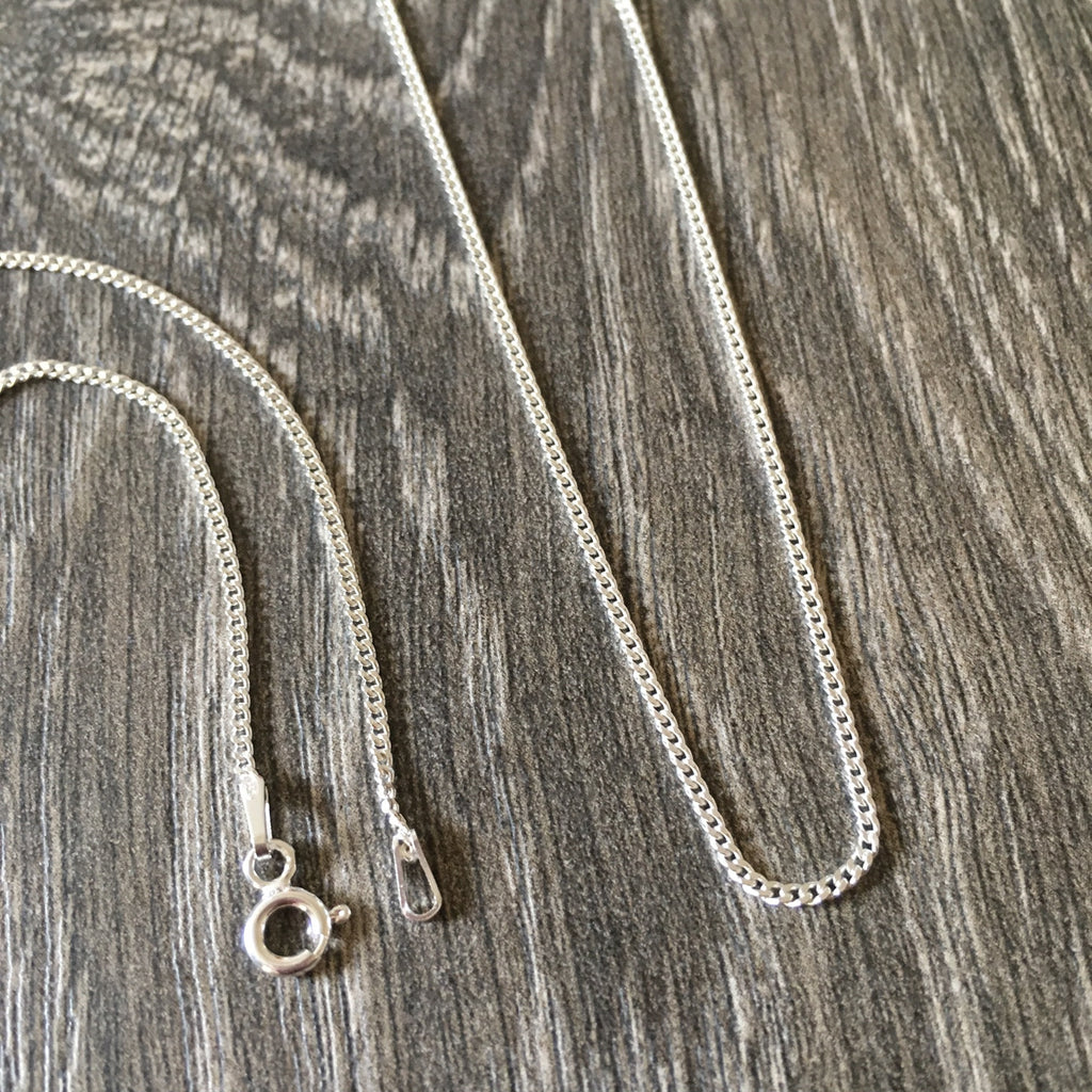 Sterling Silver Curb Chain - VCC100